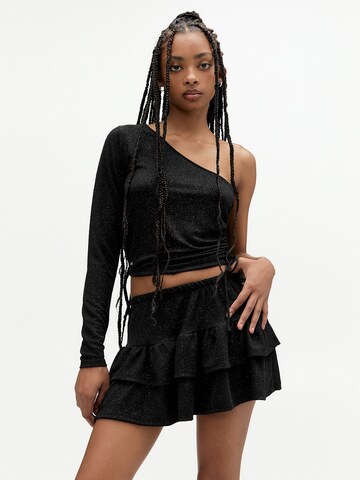 Pull&Bear Szoknyák - fekete: elől