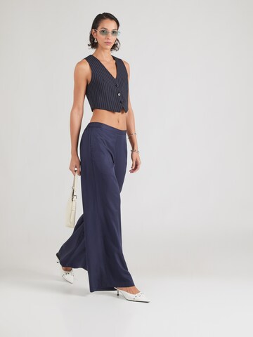 Wide Leg Pantalon Tally Weijl en bleu