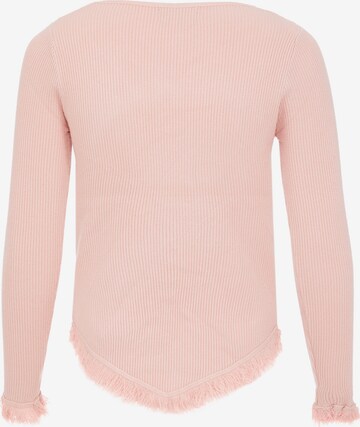 Pull-over qisha en rose