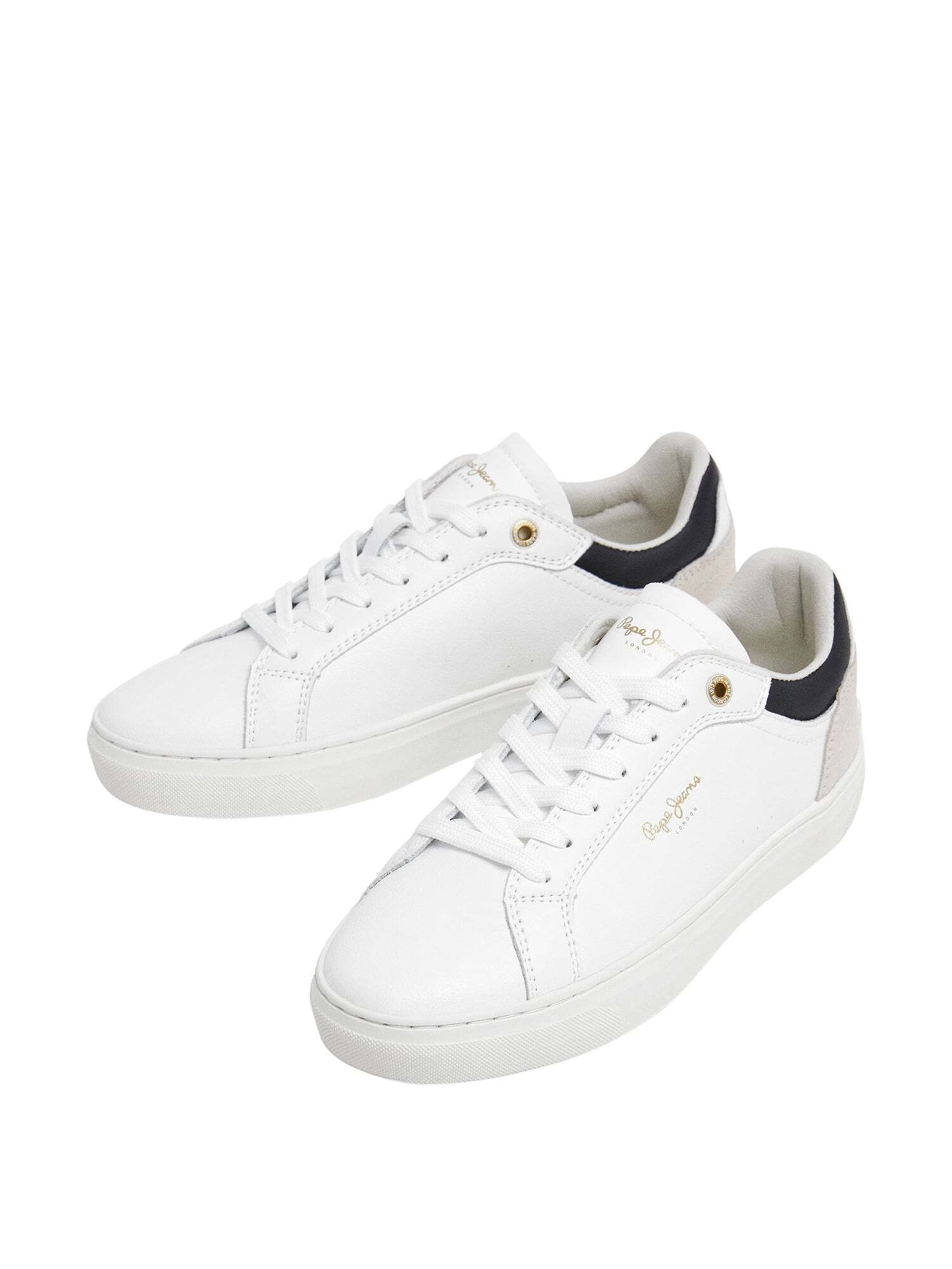 Sneaker bassa 'Camden' di Pepe Jeans in bianco