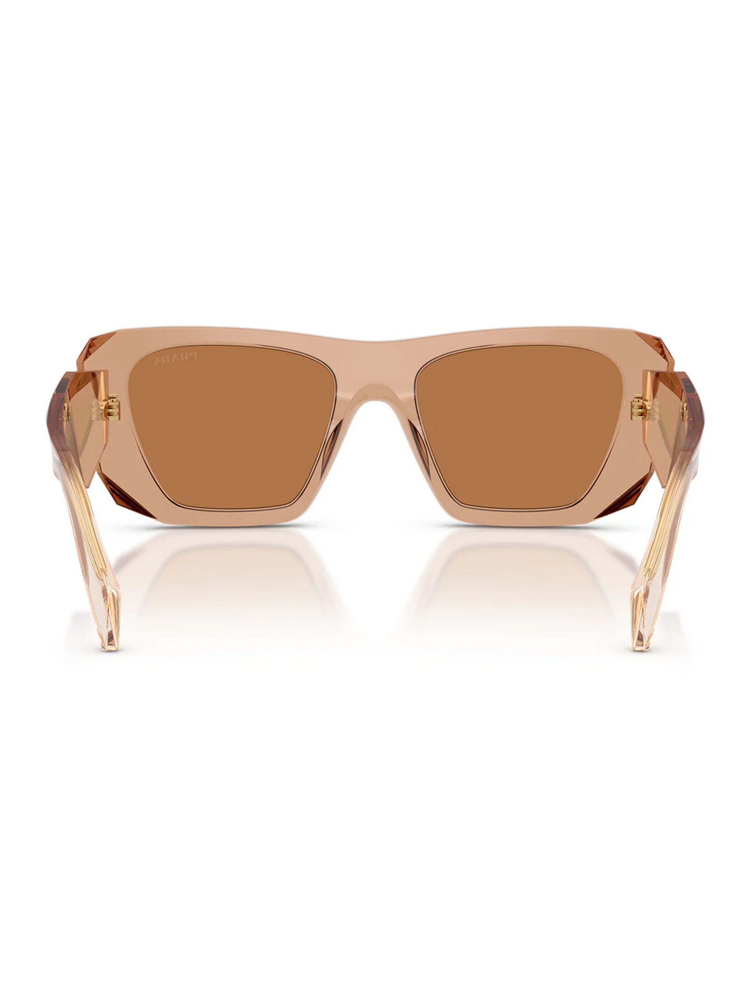 PRADA Zonnebril 'Prada PRB18S 28E90Q' in Bruin