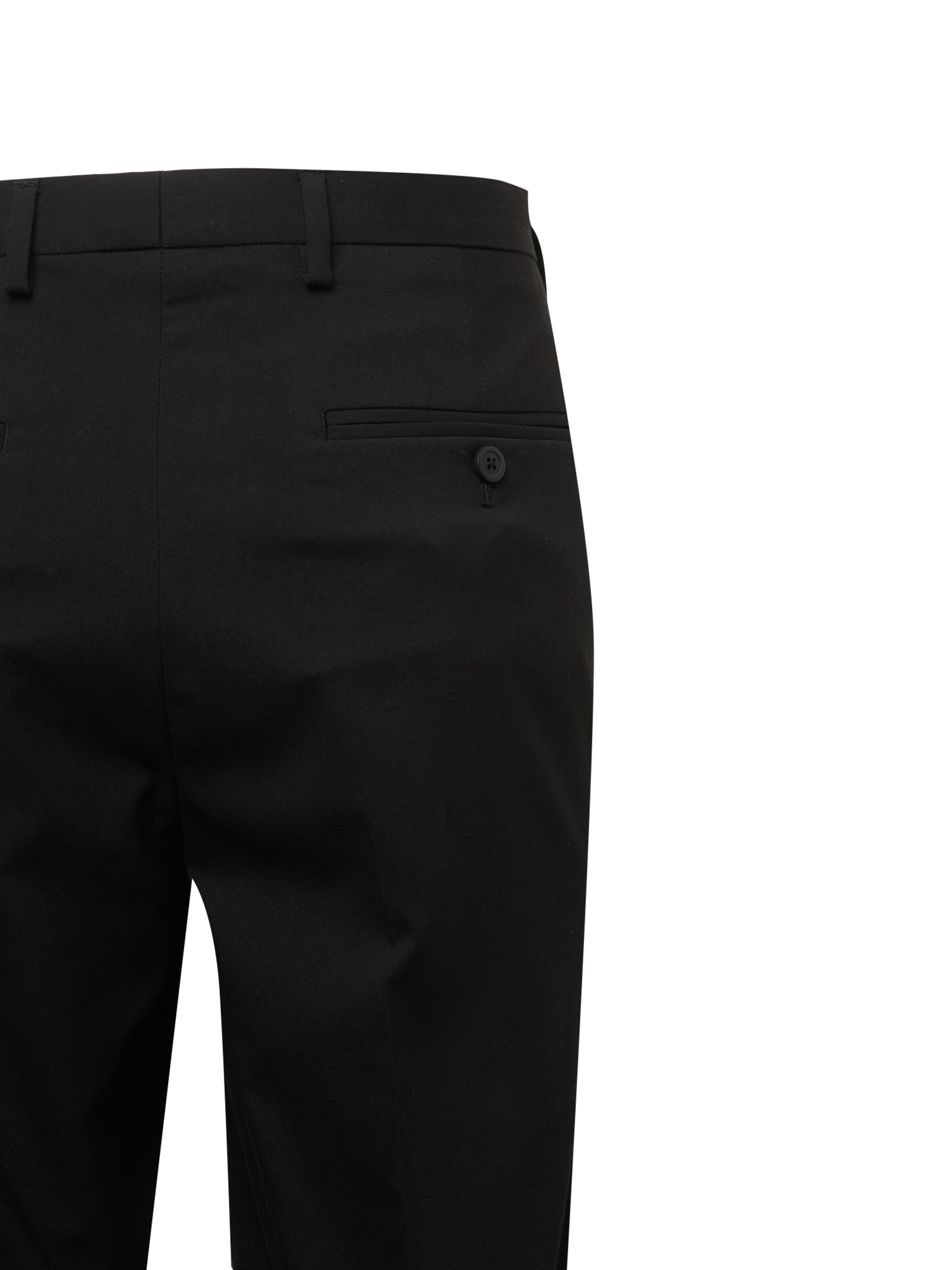 BURTON MENSWEAR LONDON Regular Trousers in Black