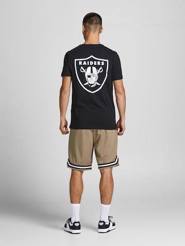 JACK & JONES Shirt 'NFL Club' in Black