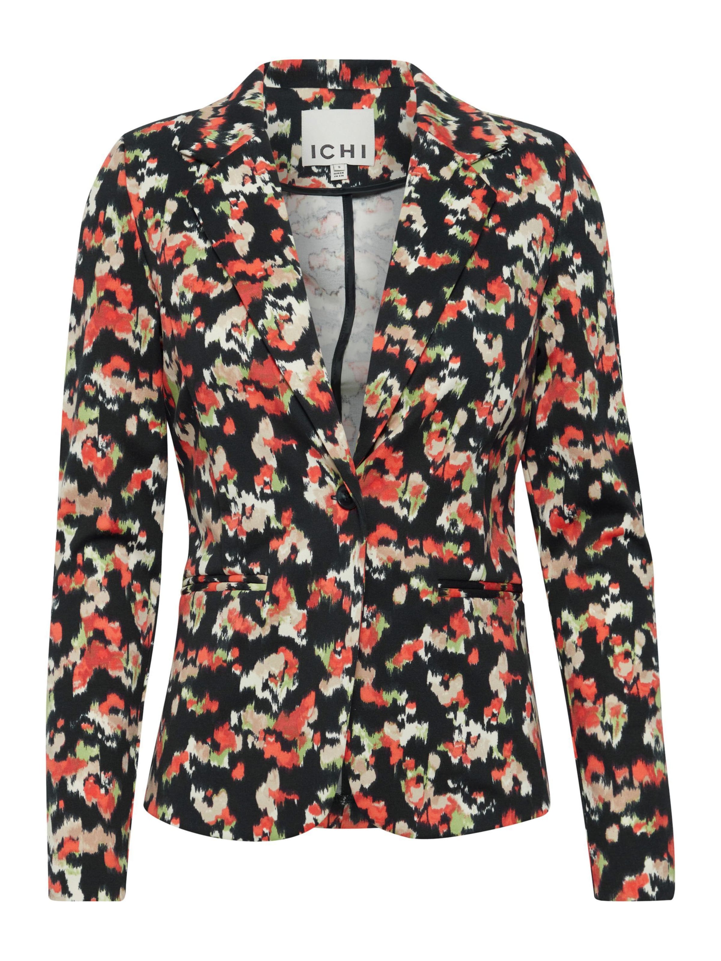 Blazer 'Kate' ICHI en mélange de couleurs : devant