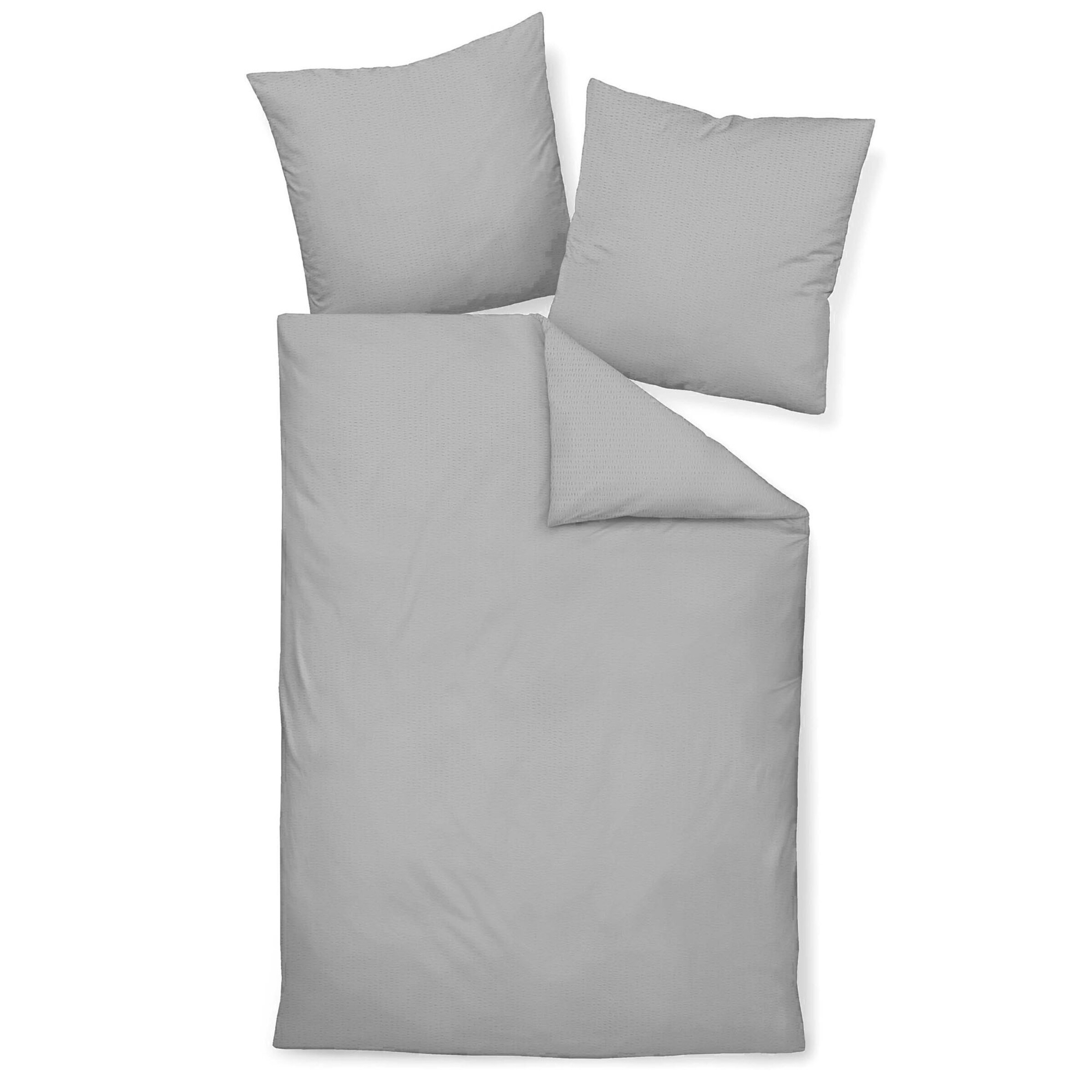 JANINE Bettwäsche in grau, Produktansicht