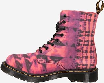 Dr. Martens Lace-Up Ankle Boots '1460' in Purple