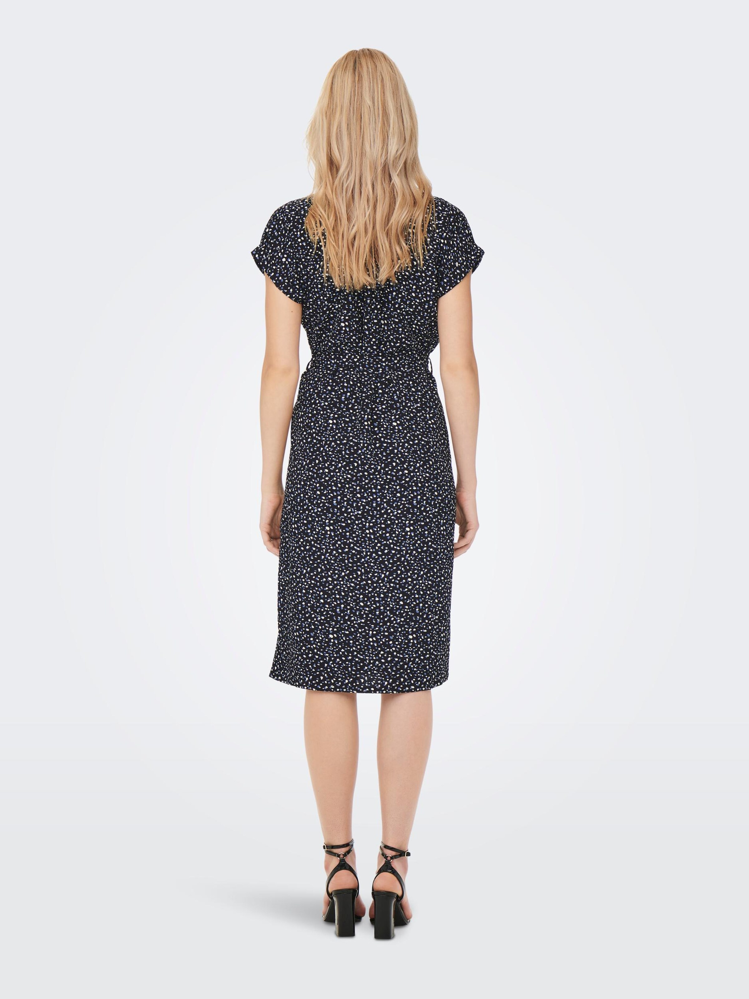 ONLY Vestido camisero Hannover en Negro ABOUT YOU