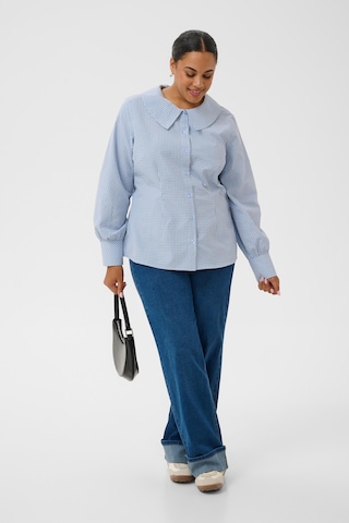 KAFFE CURVE - Camisa em azul