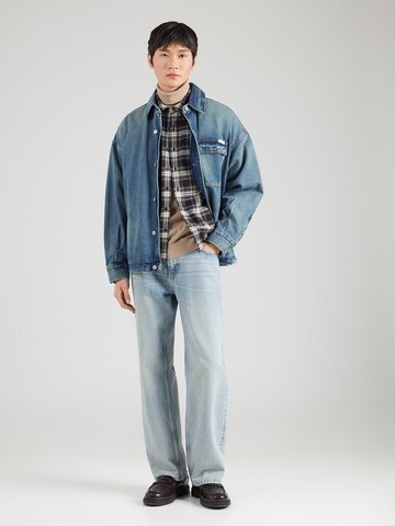 juoda Calvin Klein Jeans Patogus modelis Marškiniai