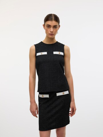 Top 'VMTiffany' di VERO MODA in nero: frontale