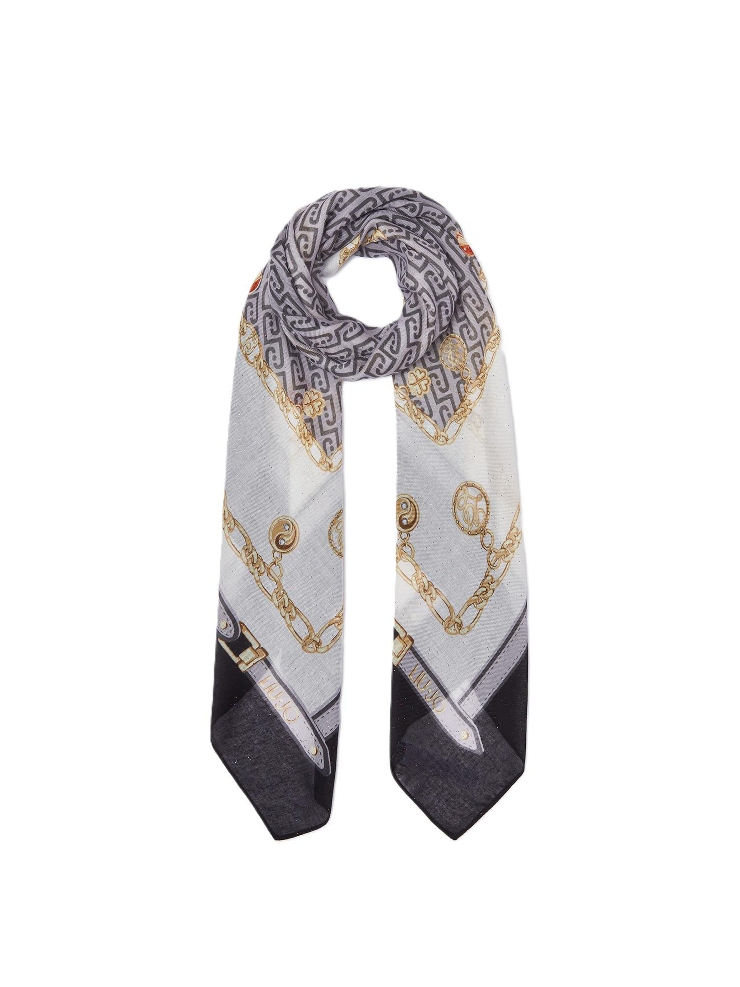 Foulard di Liu Jo in nero: frontale