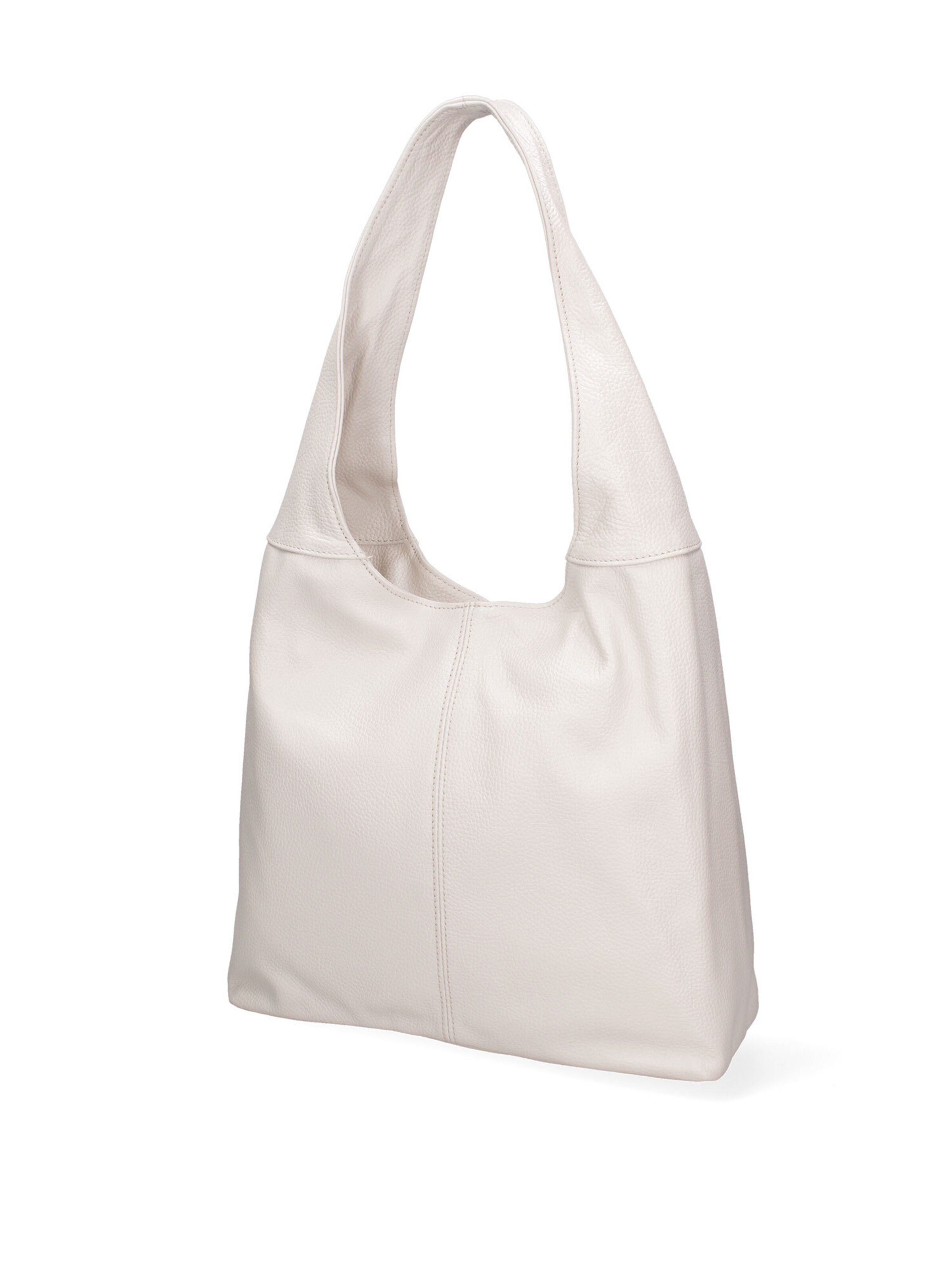 Borsa a spalla di Gave Lux in beige: frontale