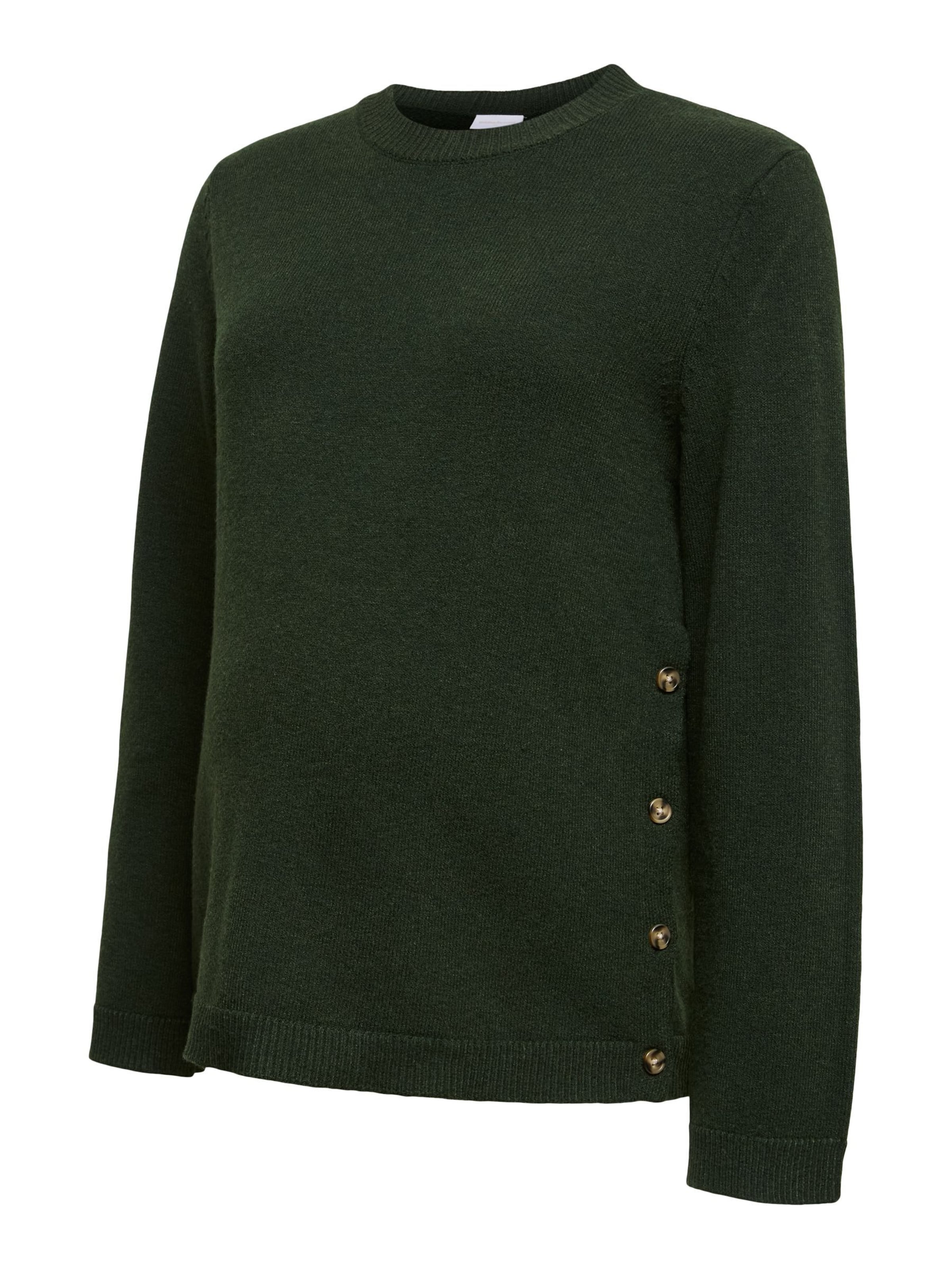 Pull-over MAMALICIOUS en vert : devant