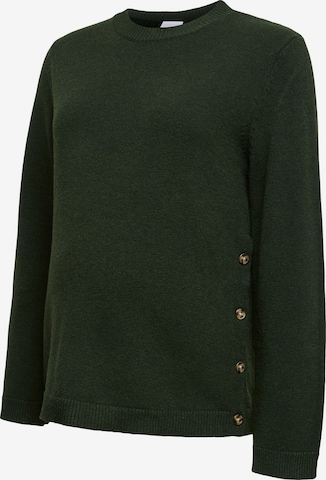 Pull-over MAMALICIOUS en vert : devant
