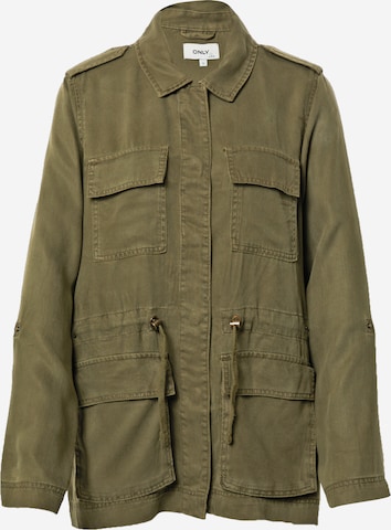 Veste mi-saison 'Kenya' ONLY en vert : devant