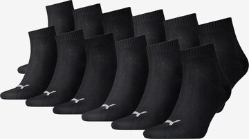 PUMA Socken in Schwarz: predná strana