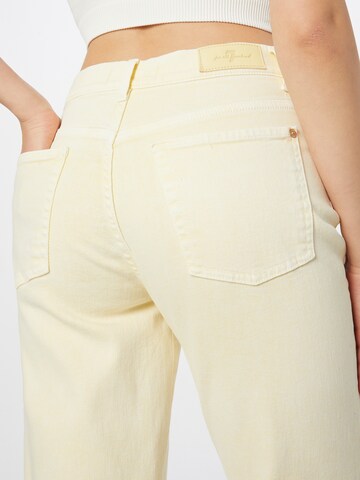 regular Jeans 'MALIA' di 7 for all mankind in giallo