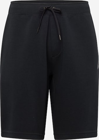 Polo Ralph Lauren tavaline Püksid, värv must: eest vaates