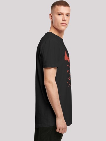 F4NT4STIC T-Shirt 'DC Comics Batman Arkham Knight Bats' in Schwarz