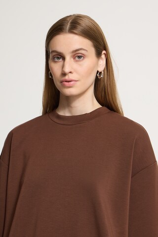 ICHI T-Shirt 'IHNAIDA' in Braun