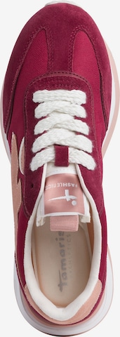 TAMARIS Sneakers laag in Rood