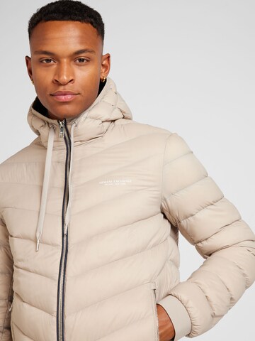ARMANI EXCHANGE Vinterjacka i beige