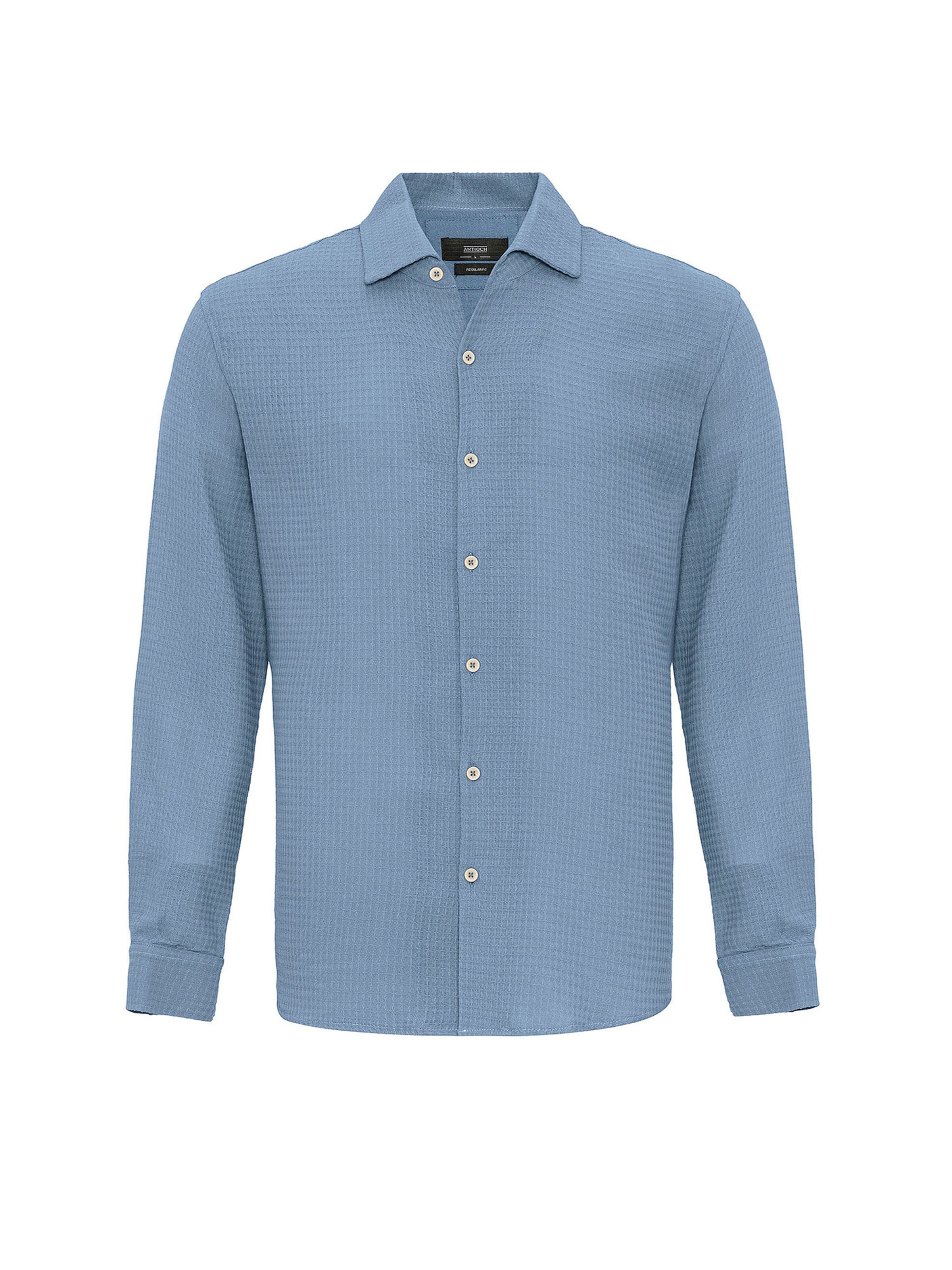 mėlyna Antioch Standartinis modelis Marškiniai: priekis