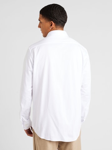 BOSS Orange Regular Fit Skjorte 'Joe' i hvid