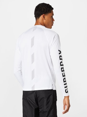Superdry - Camiseta funcional en blanco