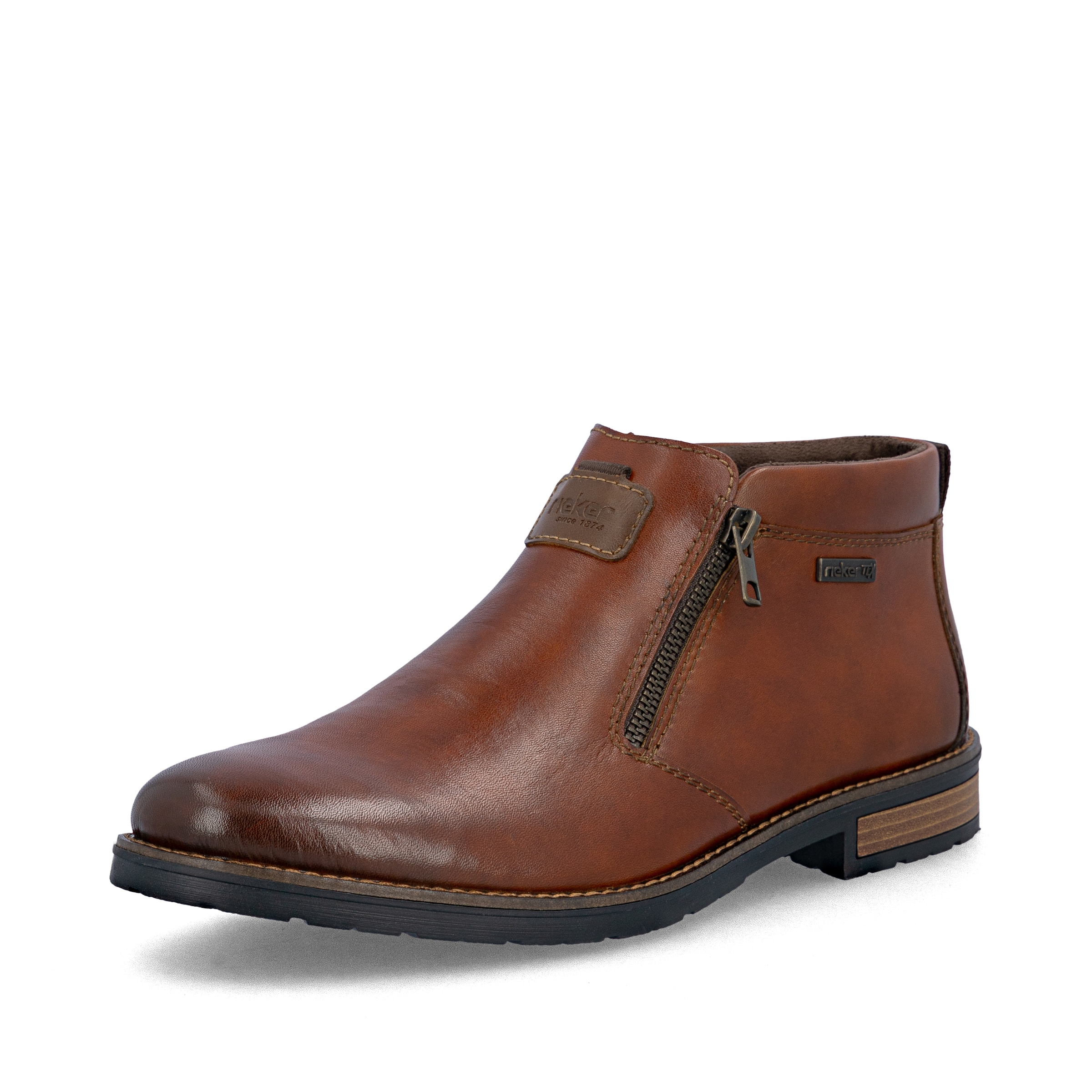 Boots ' 14656 ' Rieker en marron : devant