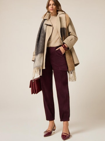 Loosefit Pantalon oltre en rouge