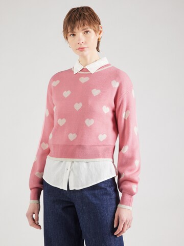 Pullover 'JDYROMANCE' di JDY in rosa: frontale