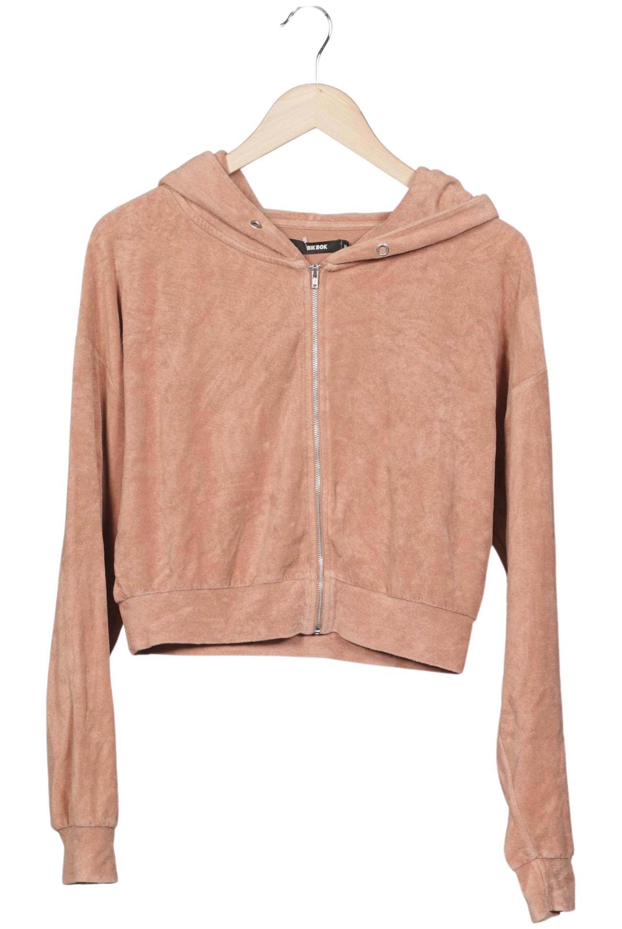 Bik Bok Kapuzenpullover M in Beige: Vorderseite