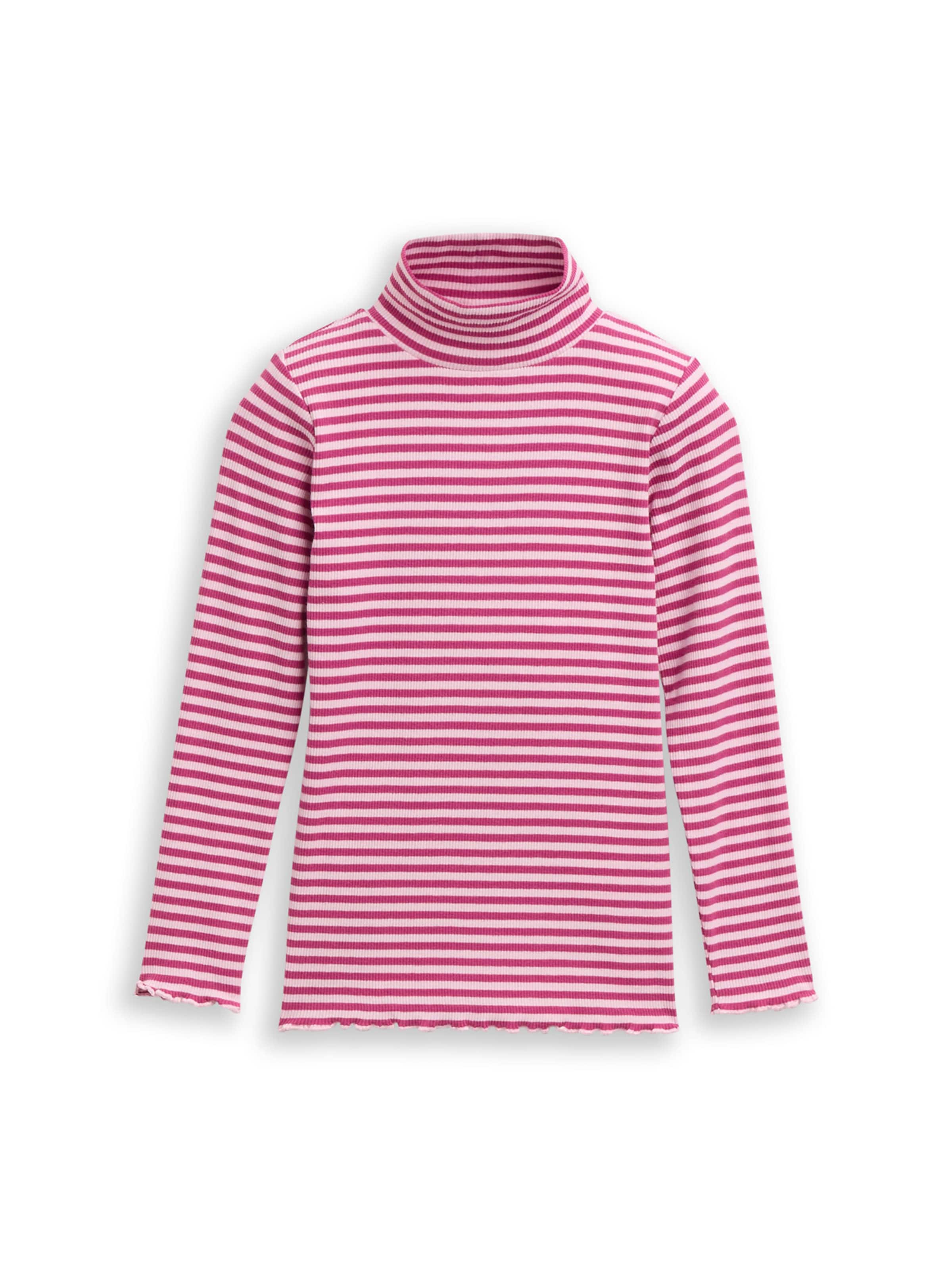 TOM TAILOR Μπλουζάκι σε ροζ: μπροστά