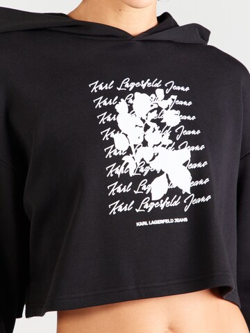 KARL LAGERFELD JEANS Sweatshirt in Zwart