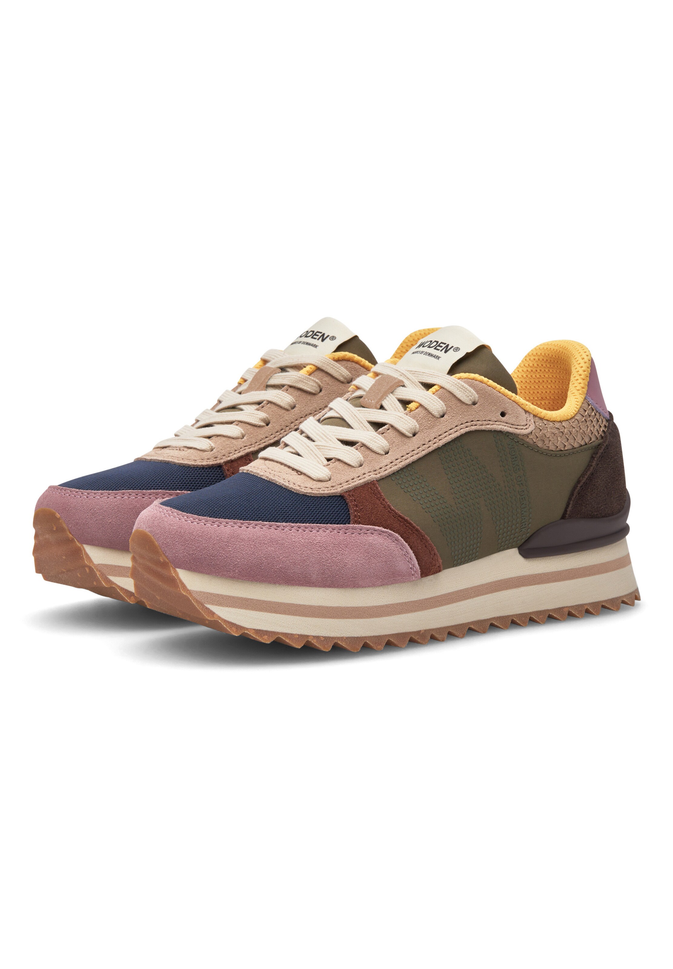 WODEN Platform trainers 'Ronja' in Mixed colours