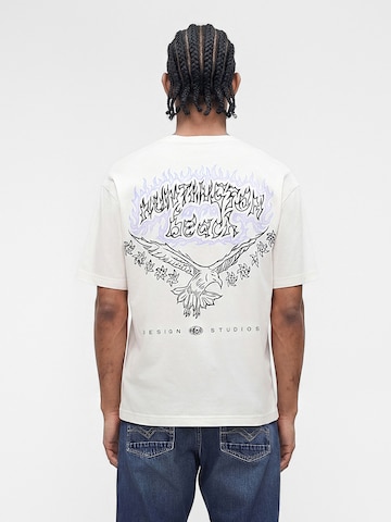 T-Shirt HOLLISTER en beige : devant