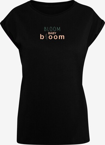 T-shirt 'Spring - Bloom Baby' Merchcode en noir : devant