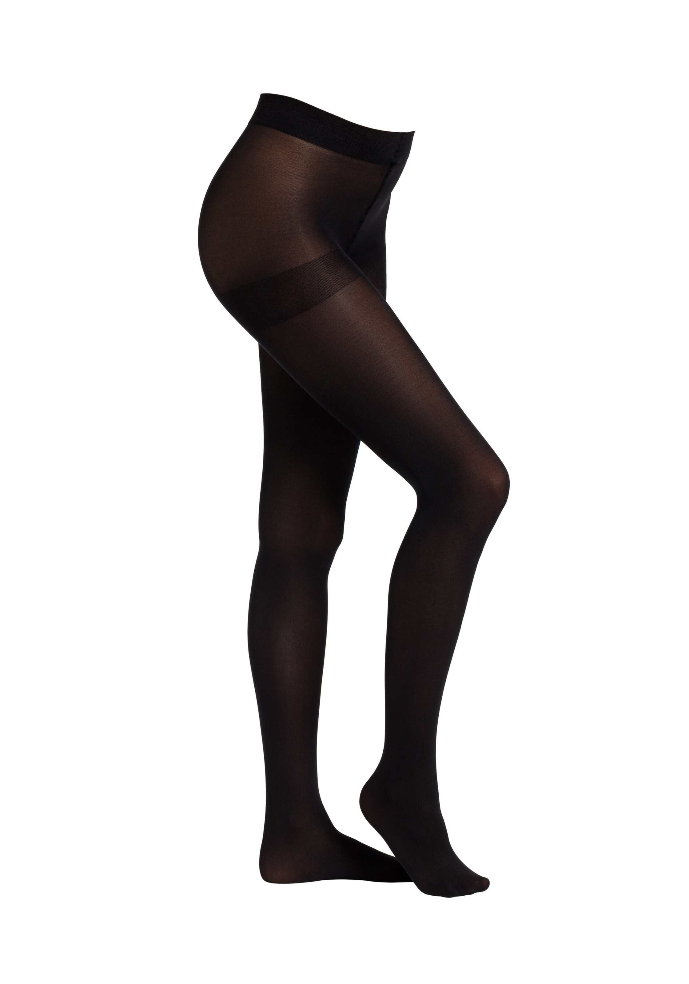 camano Fine Tights in Black: front