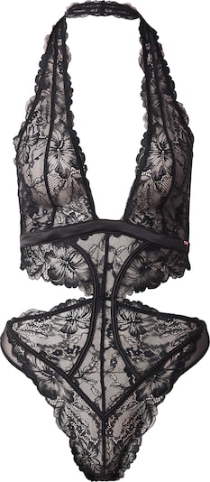 Hunkemöller Body 'Guia' en noir, Vue avec produit