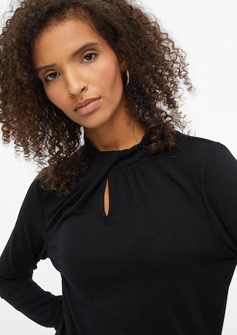 T-shirt s.Oliver en noir : devant