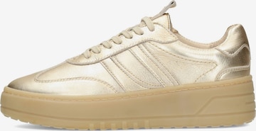 PS Poelman Sneakers laag 'Anemone' in Goud: voorkant