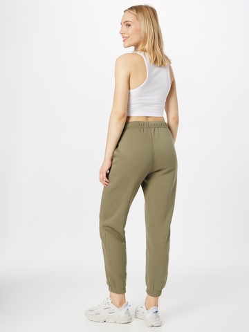 PIECES Tapered Broek 'Chilli' in Groen