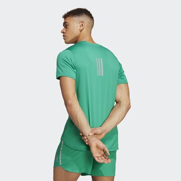 ADIDAS SPORTSWEAR Performance Shirt 'Designed 4 Running' in Green