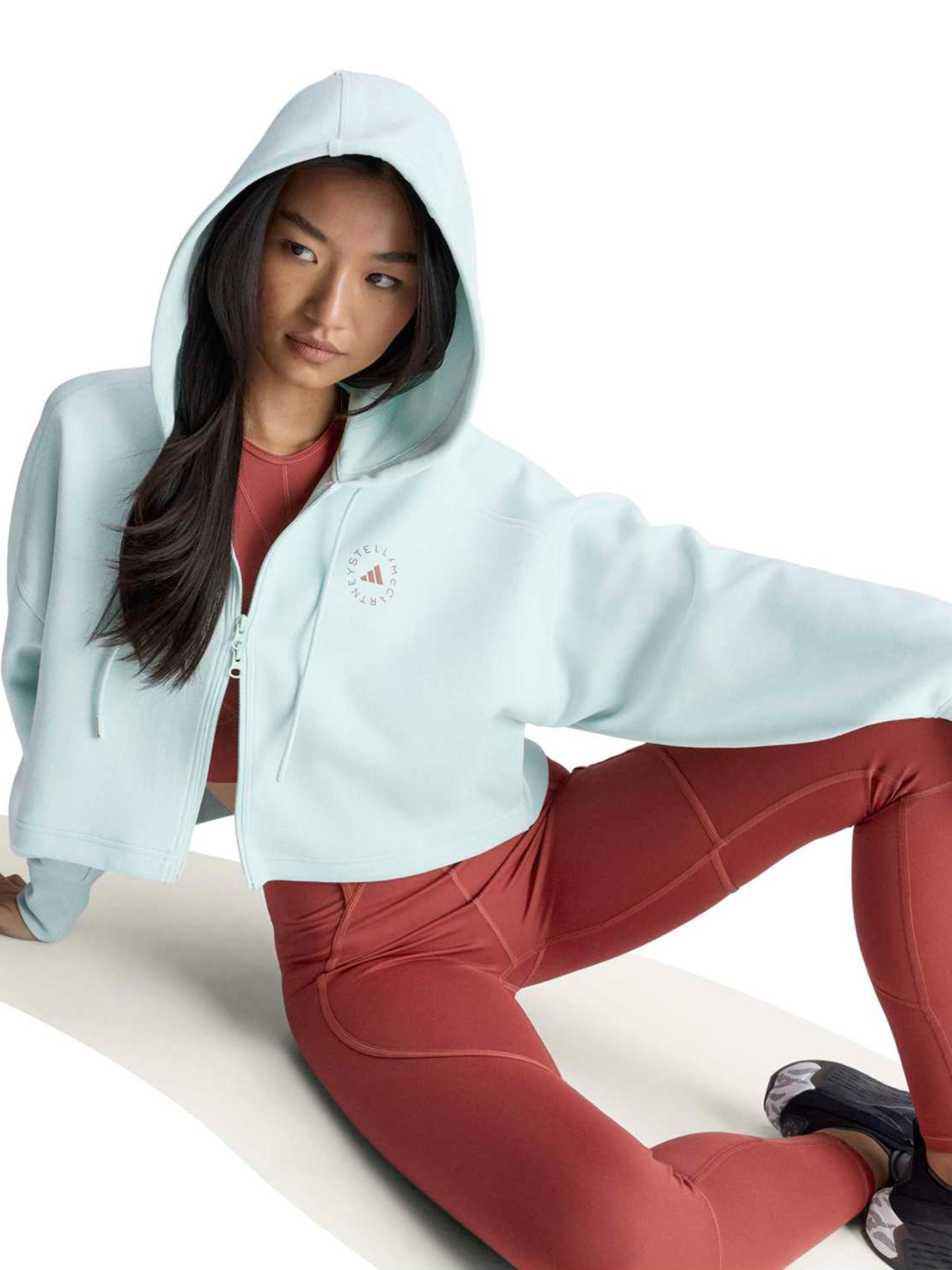 Veste de survêtement ADIDAS BY STELLA MCCARTNEY en vert