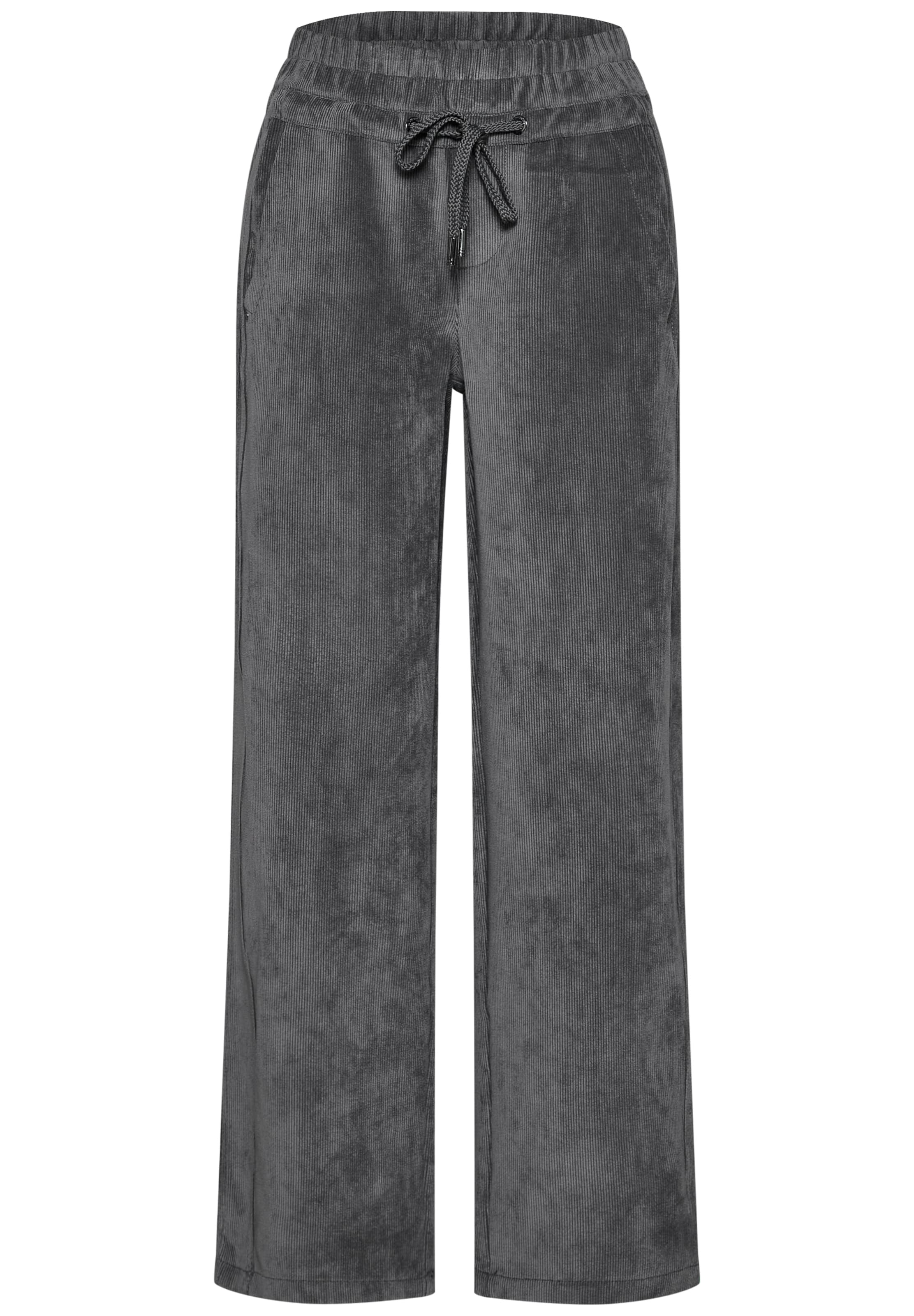 STREET ONE Pants in Grey: front
