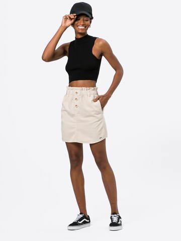 TOM TAILOR DENIM Skirt in Beige