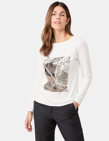 GERRY WEBER Shirt in Weiß: Vorderseite