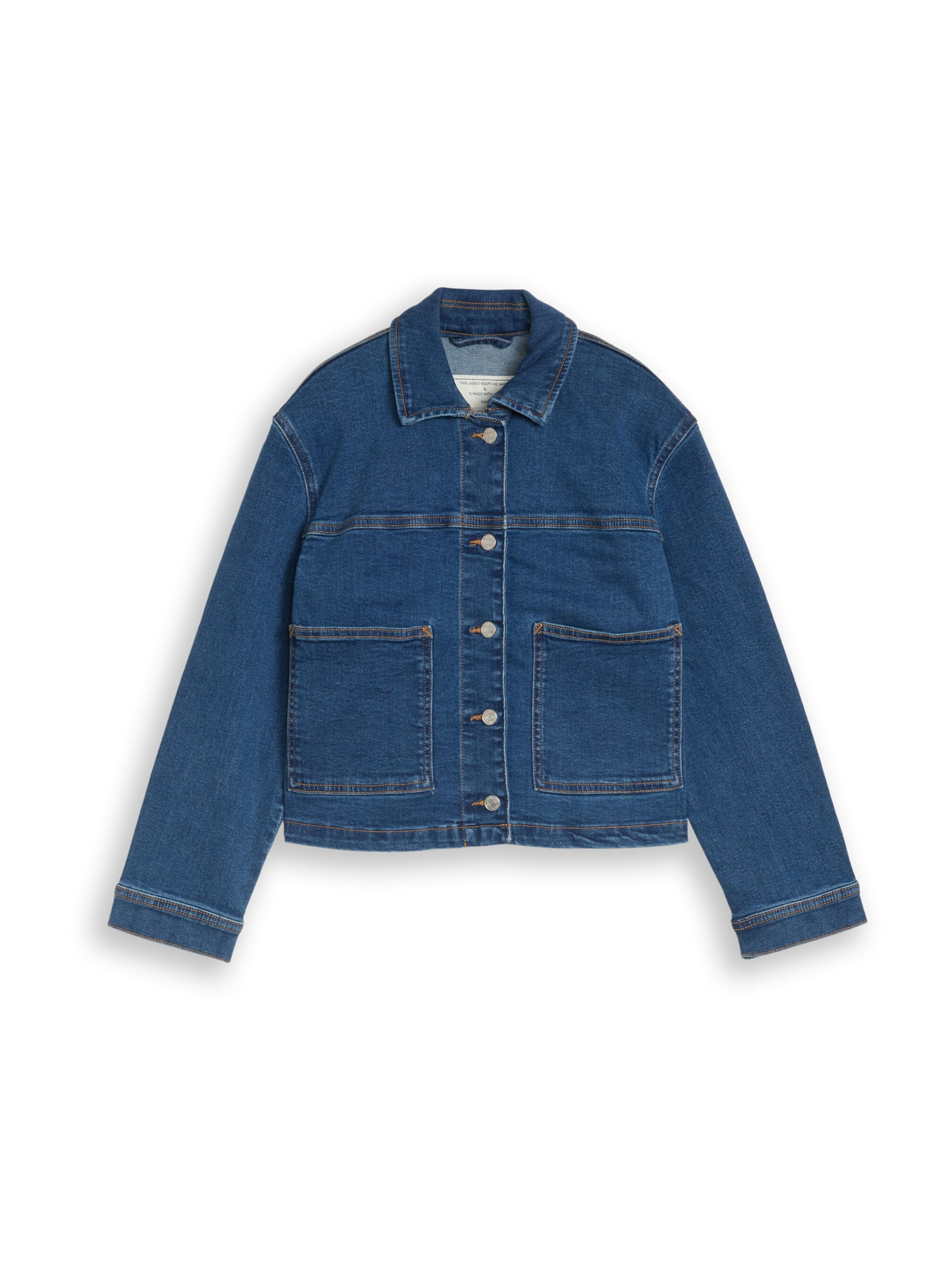 TOM TAILOR Between-Season Jacket in Blue denim, Item view