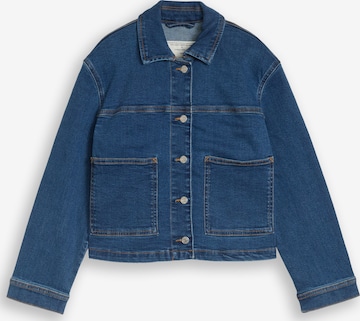 TOM TAILOR Välikausitakki värissä sininen: etupuoli